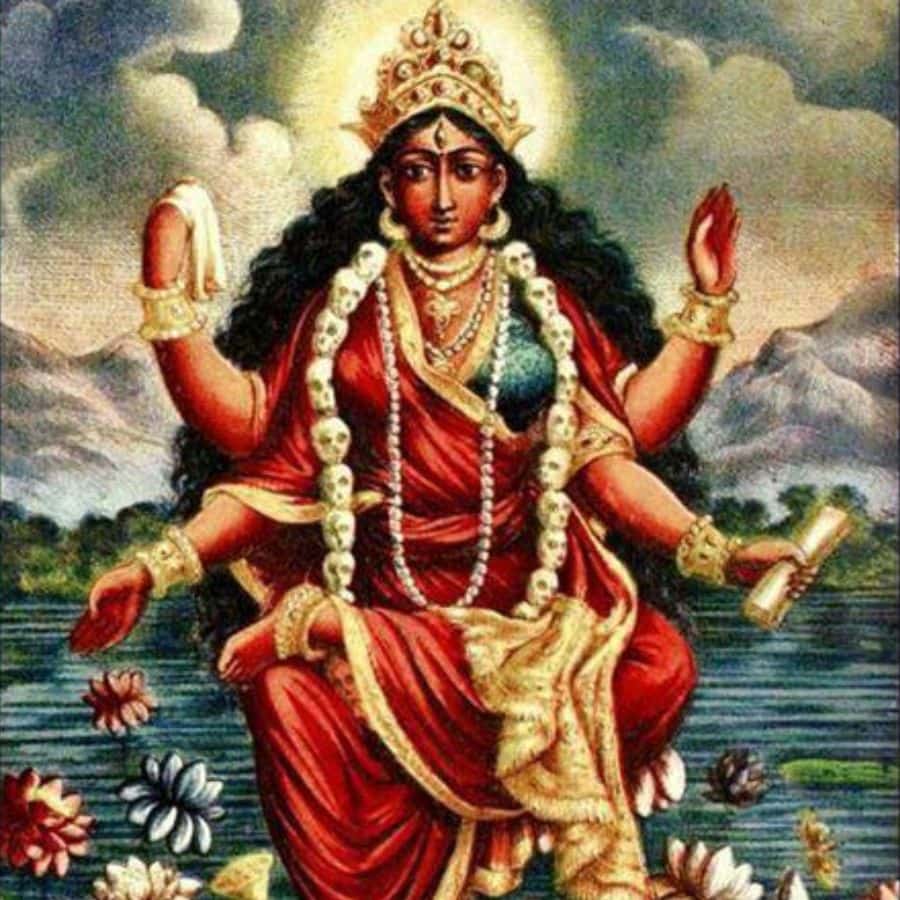 ভৈরবী: দশমহাবিদ্যার ষষ্ঠ রূপ ভৈরবী। কালভৈরবের শক্তিই ভৈরবী। দেবী ত্রিপুরেভৈরবী নামেও পরিচিত। চৌষট্টি যোগিনীর প্রধান ভৈরবী। ব্রহ্মাণ্ডপুরাণে এই দেবী হলেন গুপ্ত যোগিনীদের অধিষ্ঠাত্রী। দেবী রক্তবর্ণা, রক্তবস্ত্র পরিধান করে তিনি পদ্মাসনে আসীন। গলায় থাকে মুণ্ডমালা। দেবী রজোগুণসম্পন্না সৃষ্টির প্রতীক। বিদ্যা ও ধনদাত্রী দেবী চতুর্ভুজা, অস্ত্রহীনা। তাঁর বাম হাতে পুস্তক ও অভয় মুদ্রা। ডান হাতে বরমুদ্রা ও জপমালা। 