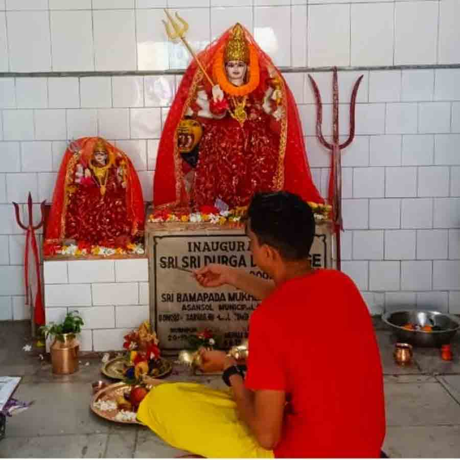 Nepali mantra is enchanted in this ancient Durga Puja of Burnpur