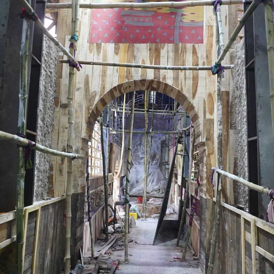 Durga Puja 2025 Pandal theme of Sikdar Bagan Sadharan Durgotsov dgtl