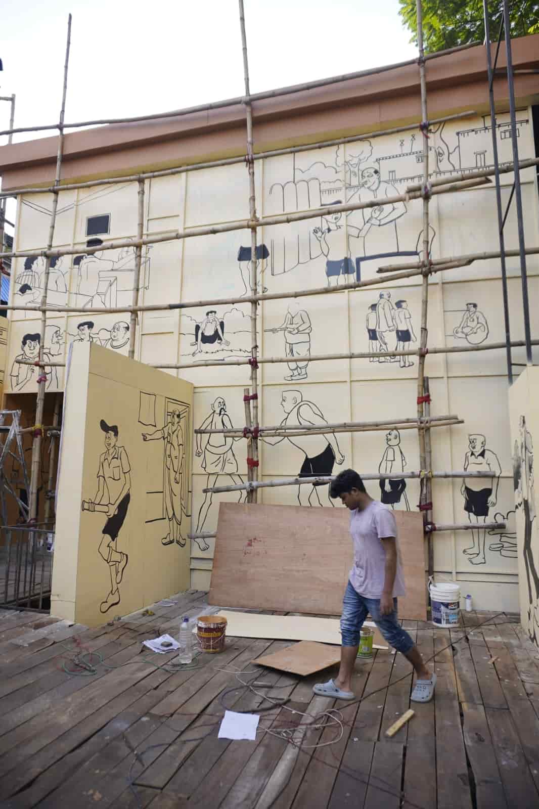 ৬। এ যেন এক কার্টুনের দুনিয়া।  