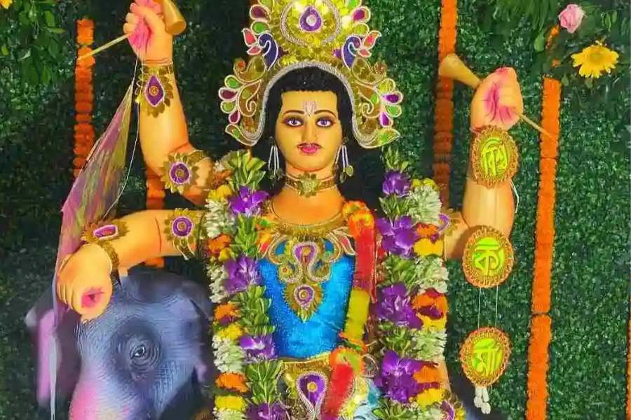 ১। কখনও তিনি হাতির পিঠে বসা সুদর্শন তরুণ, আবার কখনও দাড়ি-গোঁফ যুক্ত তাঁর গুরুগম্ভীর চেহারা। 