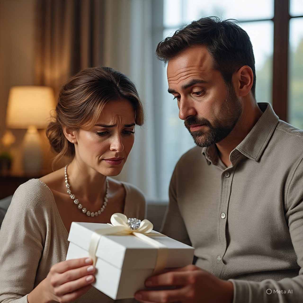 Woman leaves home after receiving Bizarre gift from husband on Anniversary night