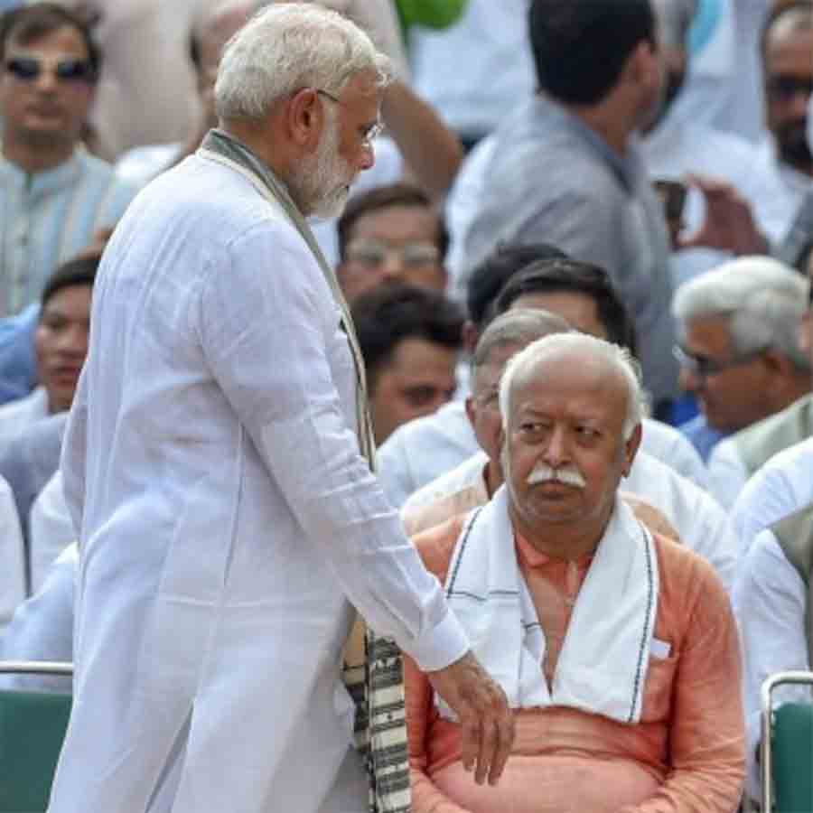 All eyes on Relation between RSS  Chief Mohan Bhagwat and Prime Minister Narendra Modi is on