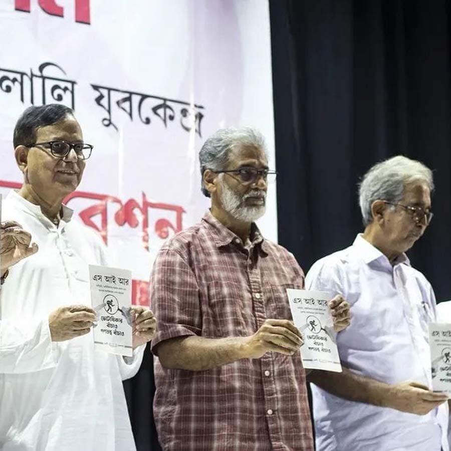 Left parties call for combined efforts to resist loot of voting rights in SIR