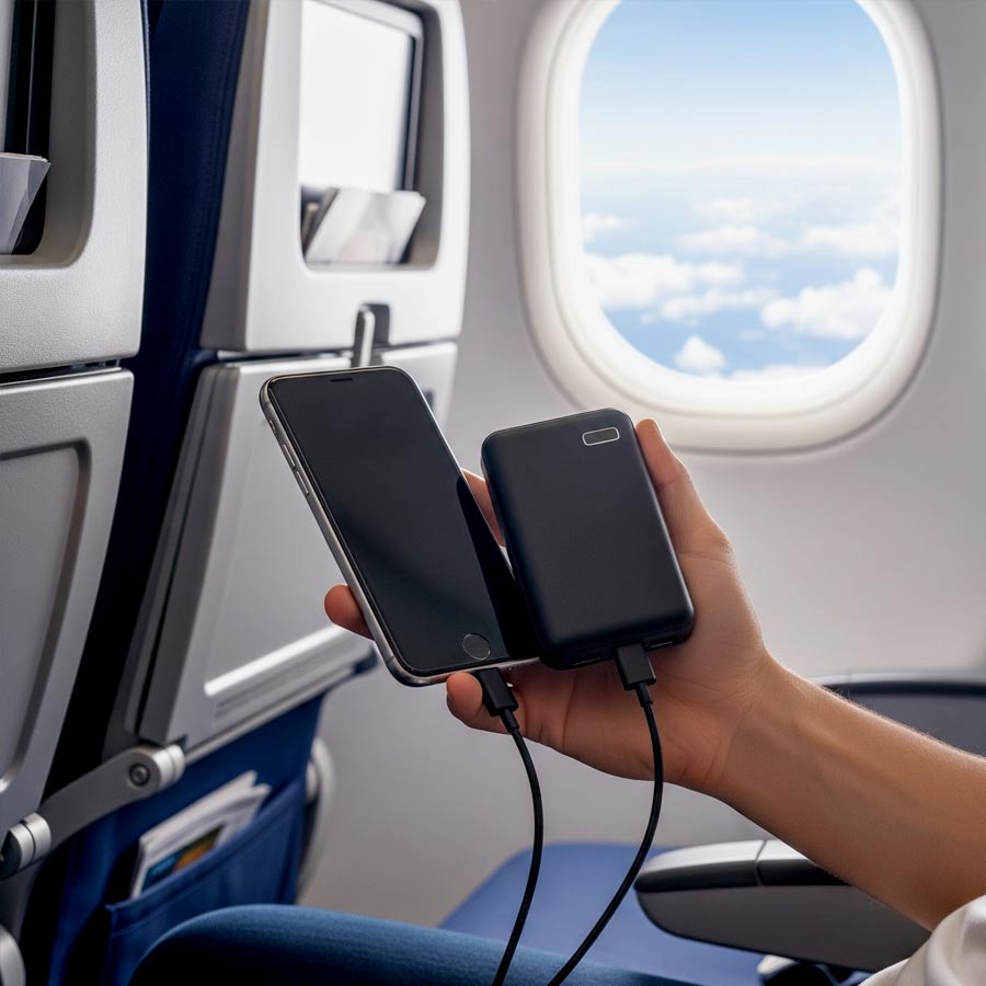 Why passengers are prohibited from using power banks at flight dgtl