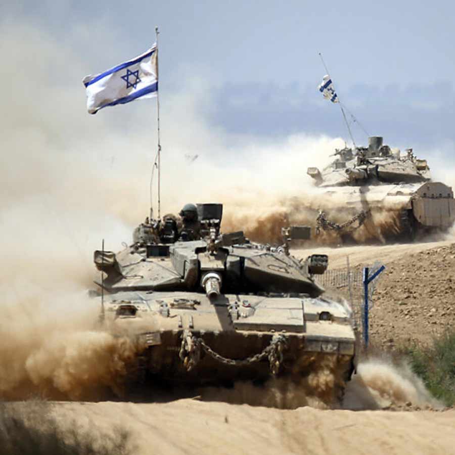 Israeli tanks and military vehicles push into Gaza city’s major residential area, Palestinians start to flee dgtl