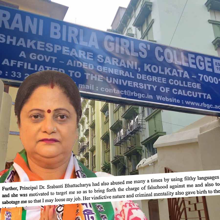 FIR against the principal who lodged case against Kajari Banerjee in Calcutta High Court