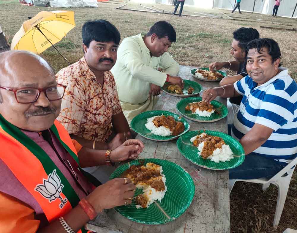 Samik for Modi’s state, Sukanta for Modi’s constituency, What the Bengal BJP leaders are doing during Puja related outreach in other states