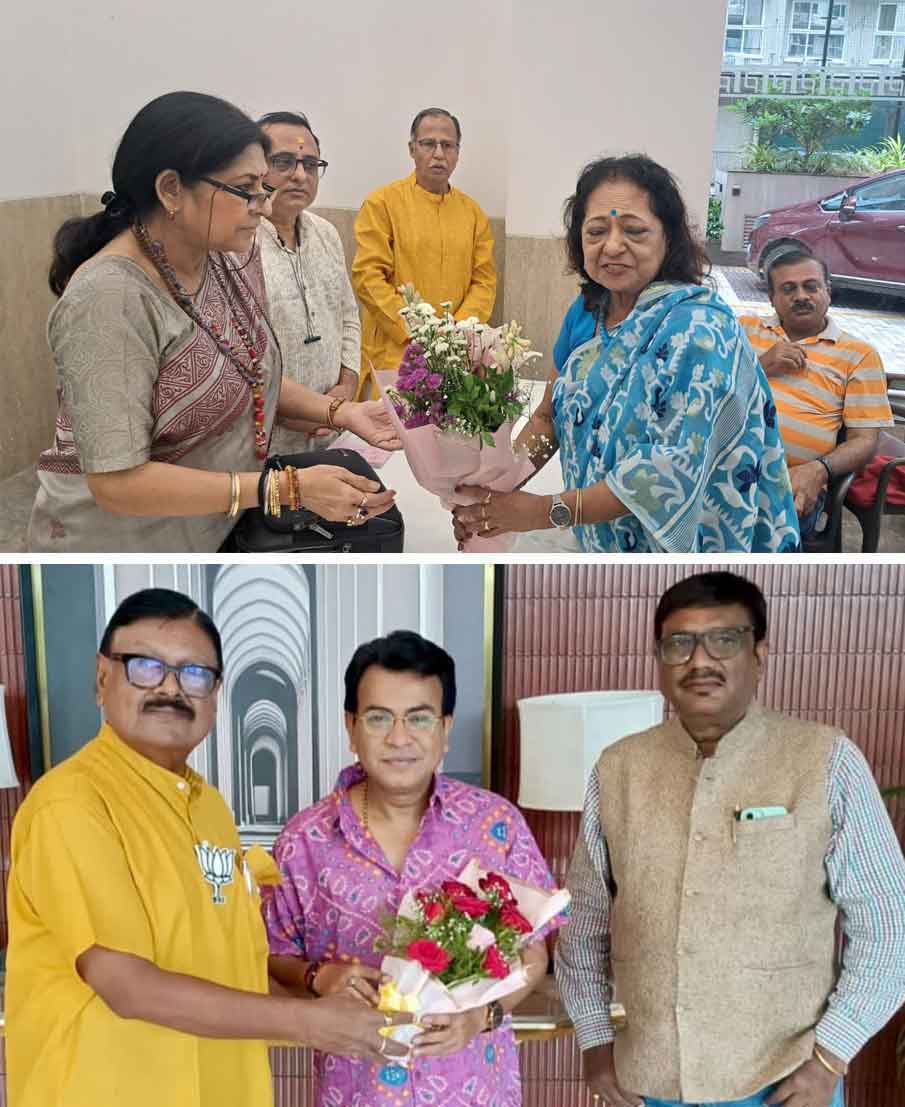 Samik for Modi’s state, Sukanta for Modi’s constituency, What the Bengal BJP leaders are doing during Puja related outreach in other states