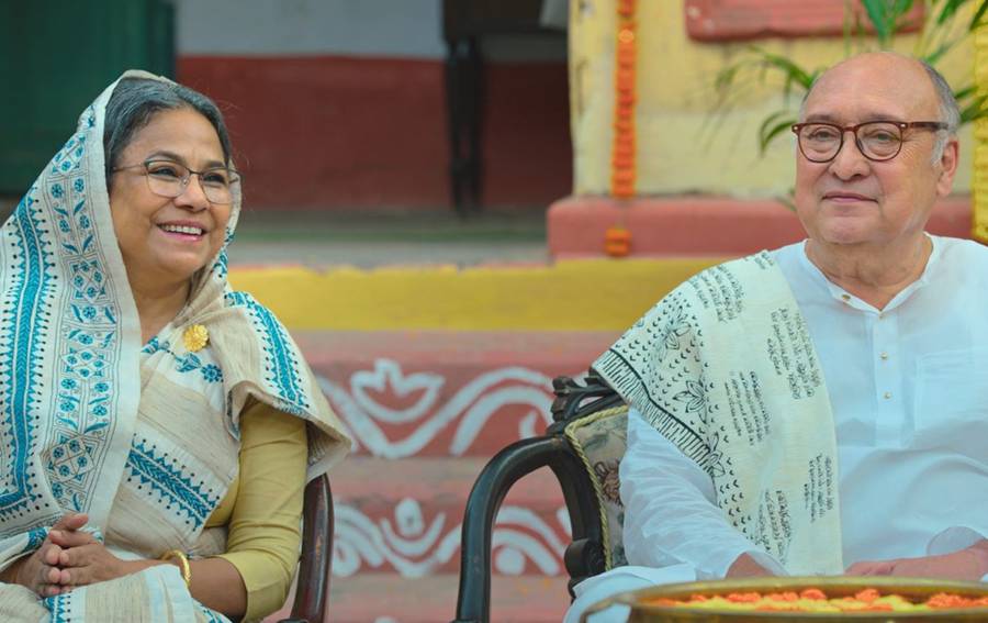 সীমা বিশ্বাস, ভিক্টর বন্দ্যোপাধ্যায় এক ফ্রেমে।