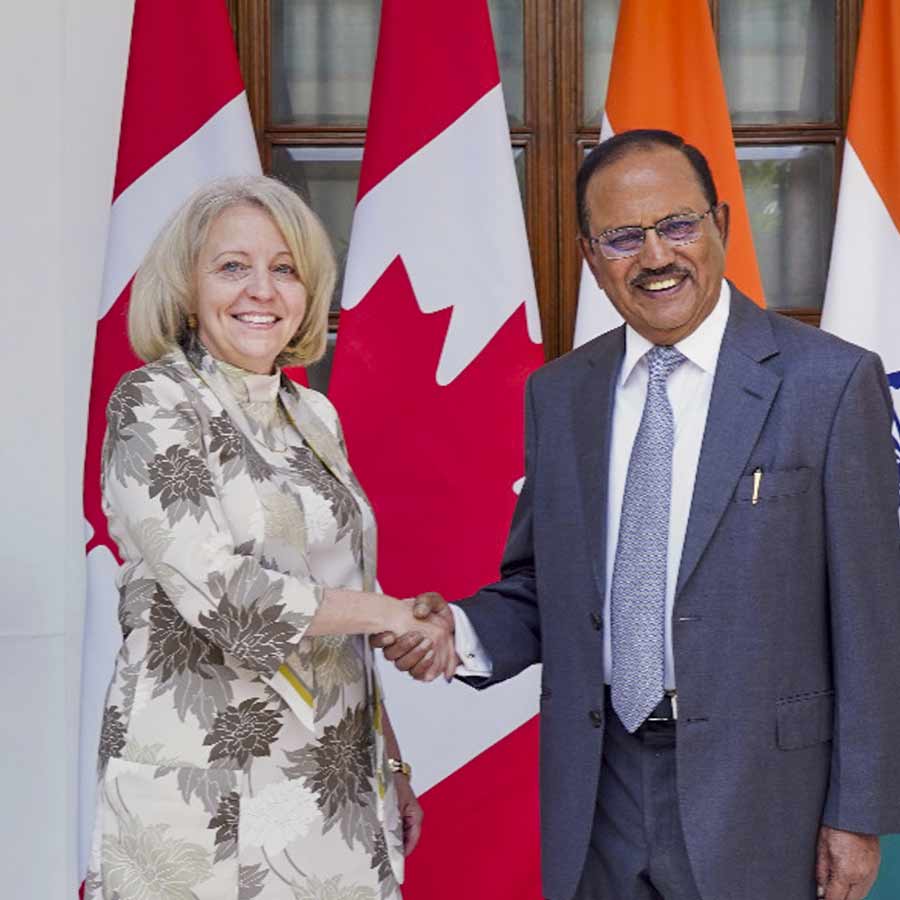 NSA Ajit Doval meets his Canadian counterpart in New Delhi, discussion on rebuilding trust