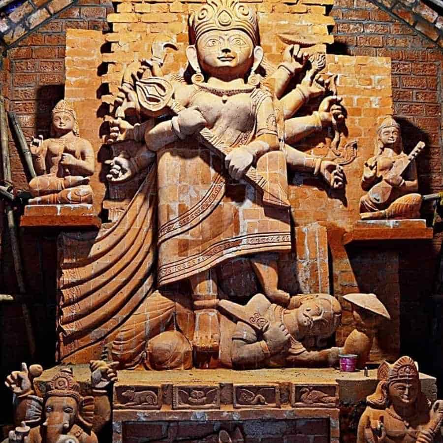 Durga Puja 2025 Pandal Theme of Gouriberia Sarbojonin Durgotsov dgtl