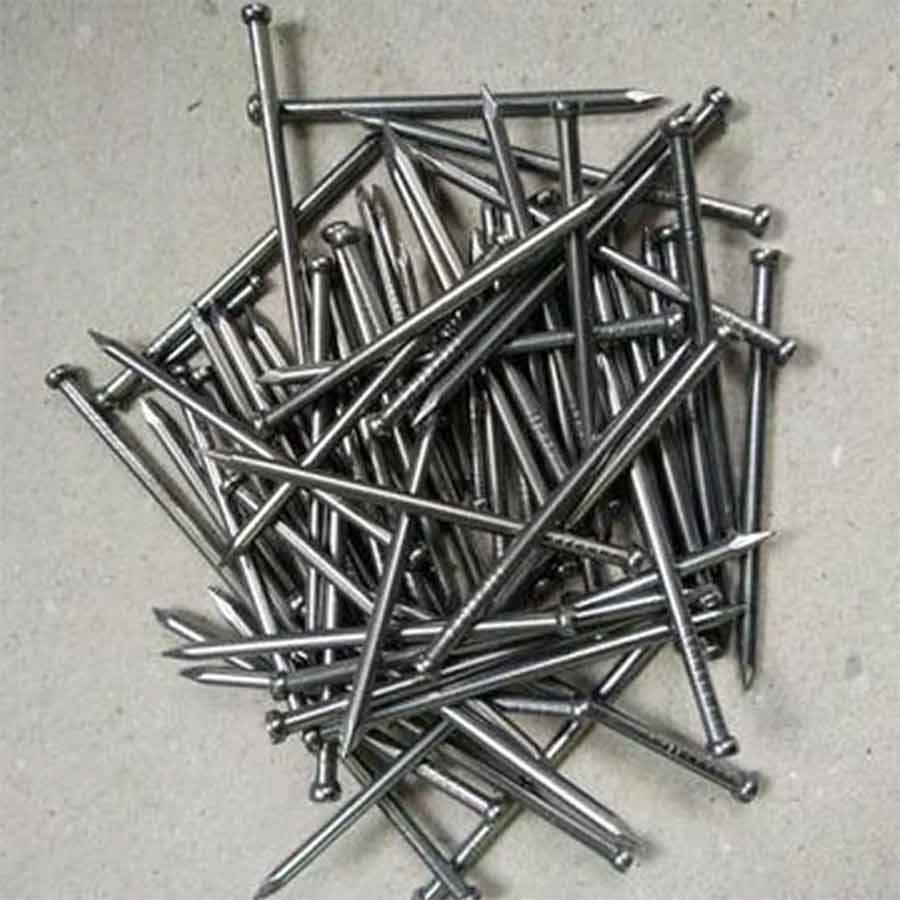 Nails lying on the road are increasing the danger