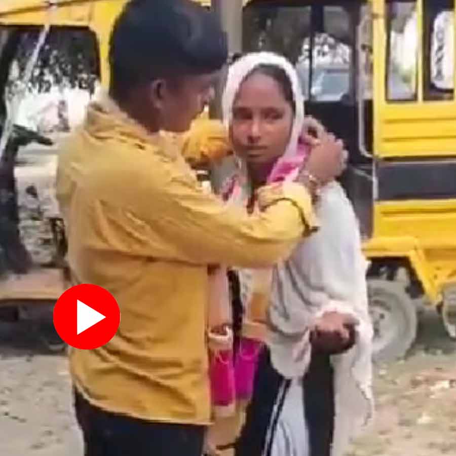 Video shows woman marrying nephew at police station in Uttar Pradesh’s Rampur