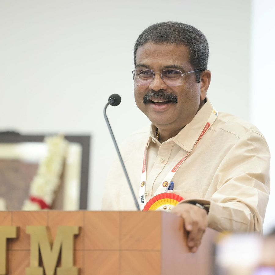 Union Education Minister at a function at IIT Madras.