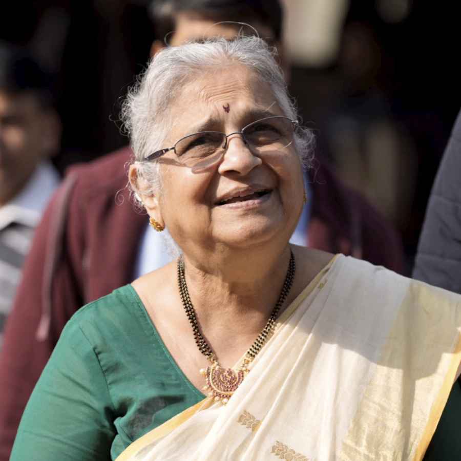 Unknown caller threaten Sudha Murty, FIR loged dgtl