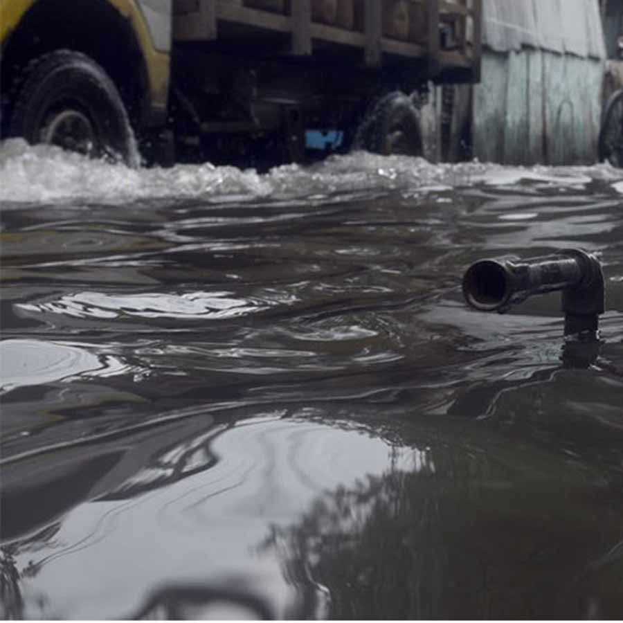 Water logged due to heavy rainfall in Kolkata dgtl