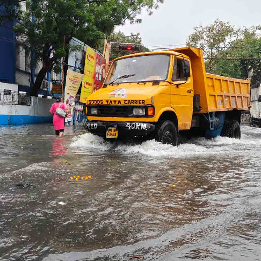 New Town in a bad condition due to rain