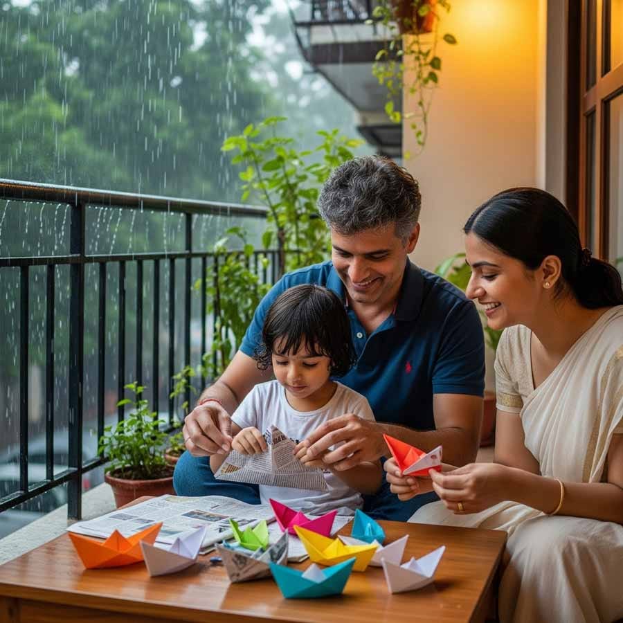 Stuck in home due to rain, bring back your childhood memories with your child dgtl