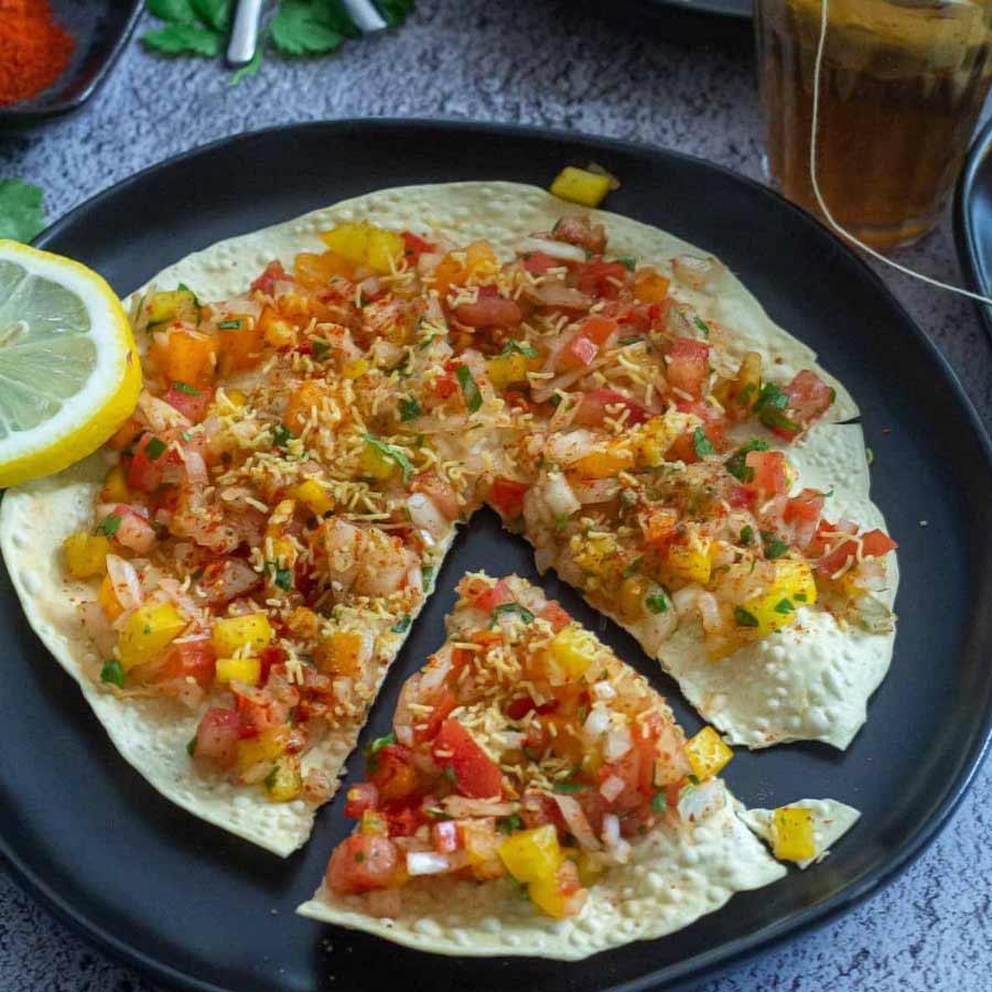Make pizza to nachos by papd for rainy day evening snacks dgtl