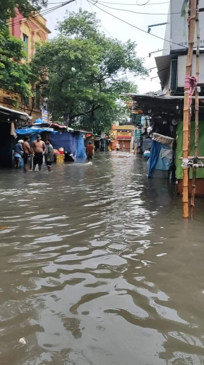 হাঁটু থেকে কোমর সমান জল জমে রাস্তা দিয়ে চলা দায় হয়েছে। শহর জুড়ে জলাবদ্ধতায় দুর্ঘটনার ঝুঁকি বেড়ে ৫–৭ জনের মৃত্যুর খবর পাওয়া গেছে।
