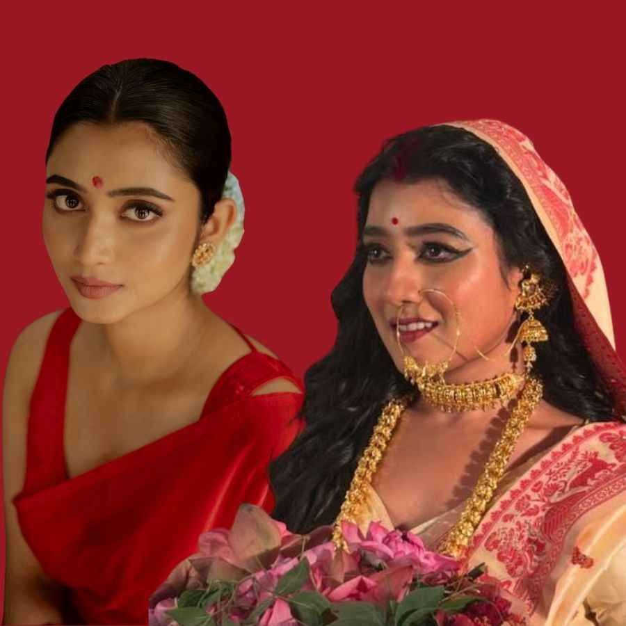 টিভির পর্দার আরাত্রিকা মাইতি থেকে শুরু করে অঙ্কিতা মল্লিক, তাঁদের মহালয়ার সাজই হয়ে উঠুক পুজোর পোশাকের অনুপ্রেরণা।  