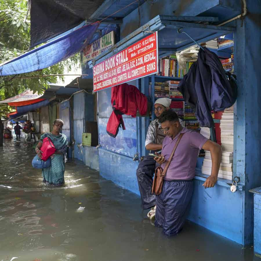 waterlogged Kolkata