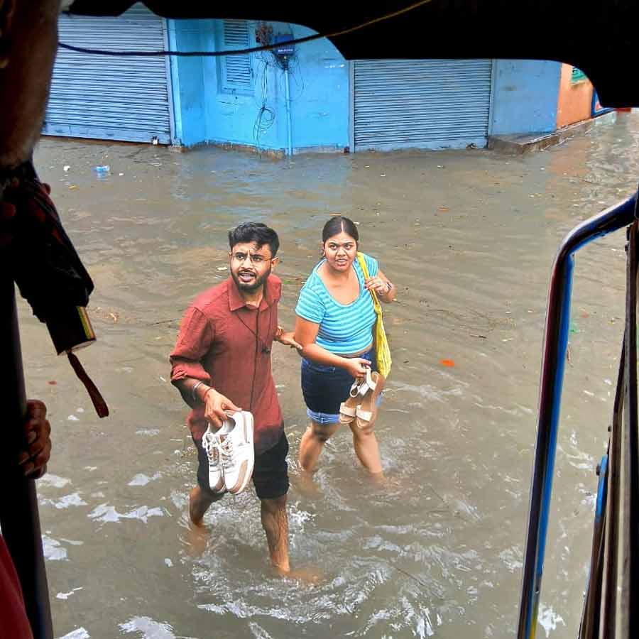 Waterlogged Kolkata
