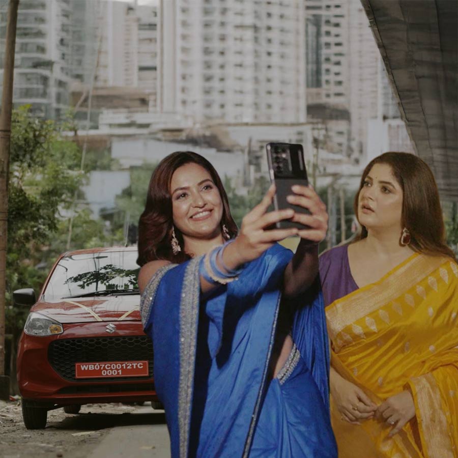 অভিনেত্রী শ্রাবন্তী চট্টোপাধ্যায় এবং প্রিয়াঙ্কা সরকার ‘মারুতি সুজ়ুকি অ্যারেনা’-র ‘অল্টো কে১০’ ও ‘ওয়াগনআর’-এর গাড়ি করে ঘুরে দেখবেন কলকাতার ১০টি বিখ্যাত প্যান্ডেল