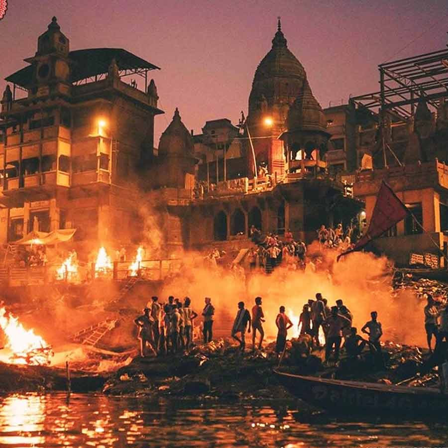 Why number 94 written on the ashes after cremation in Varanasi’s Manikarnika Ghat