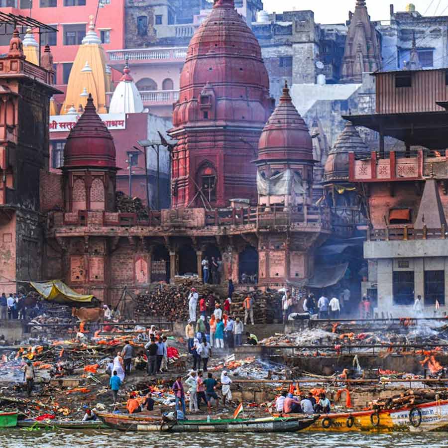 Why number 94 written on the ashes after cremation in Varanasi’s Manikarnika Ghat