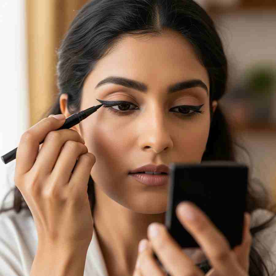 How to apply eyeliner makeup, what is the proper way