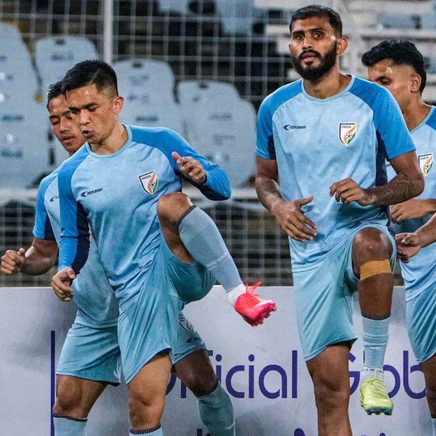 picture of Indian football team