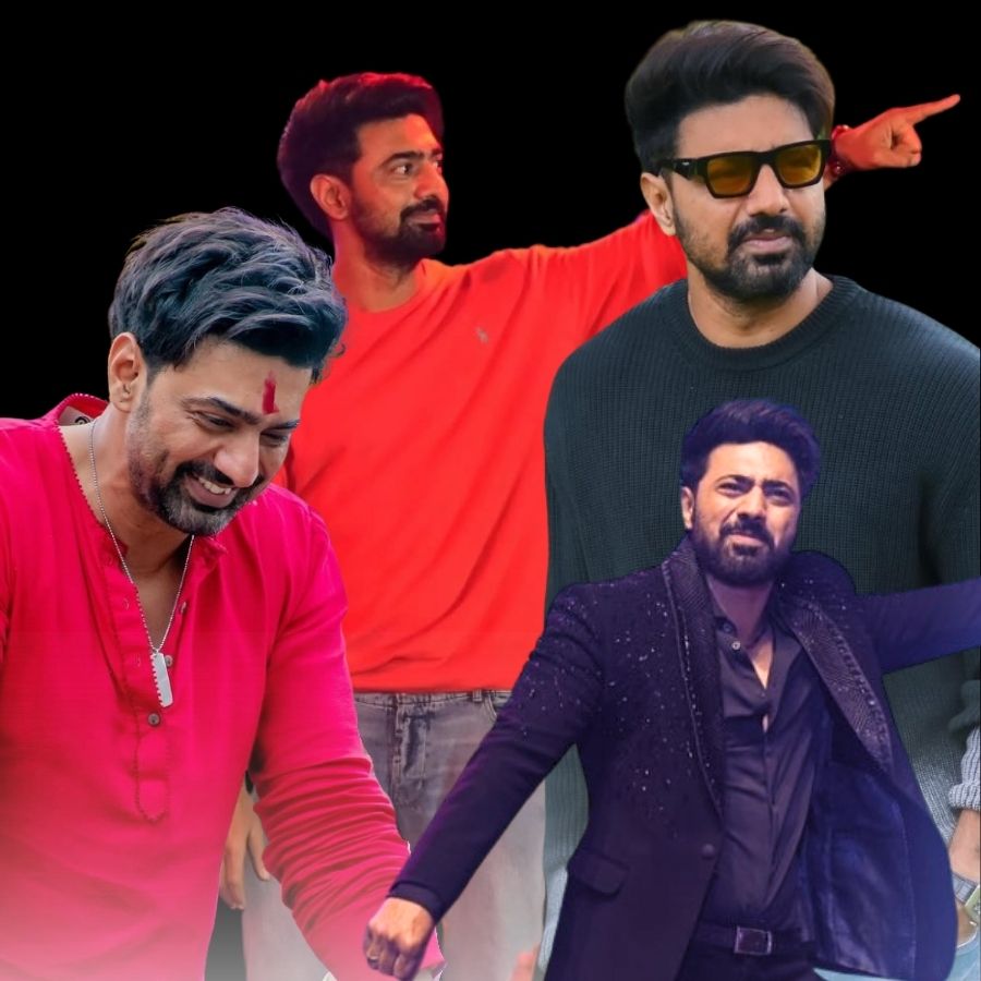 Stripe TShirt Blazer or Red Panjabi Choose Your Look Inspired by Devs raghu dakat promotion looks dgtl