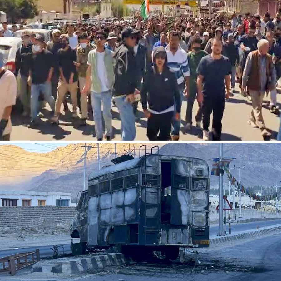 Ladakh protesters included demand for statehood and sixth schedule inclusion dgtl