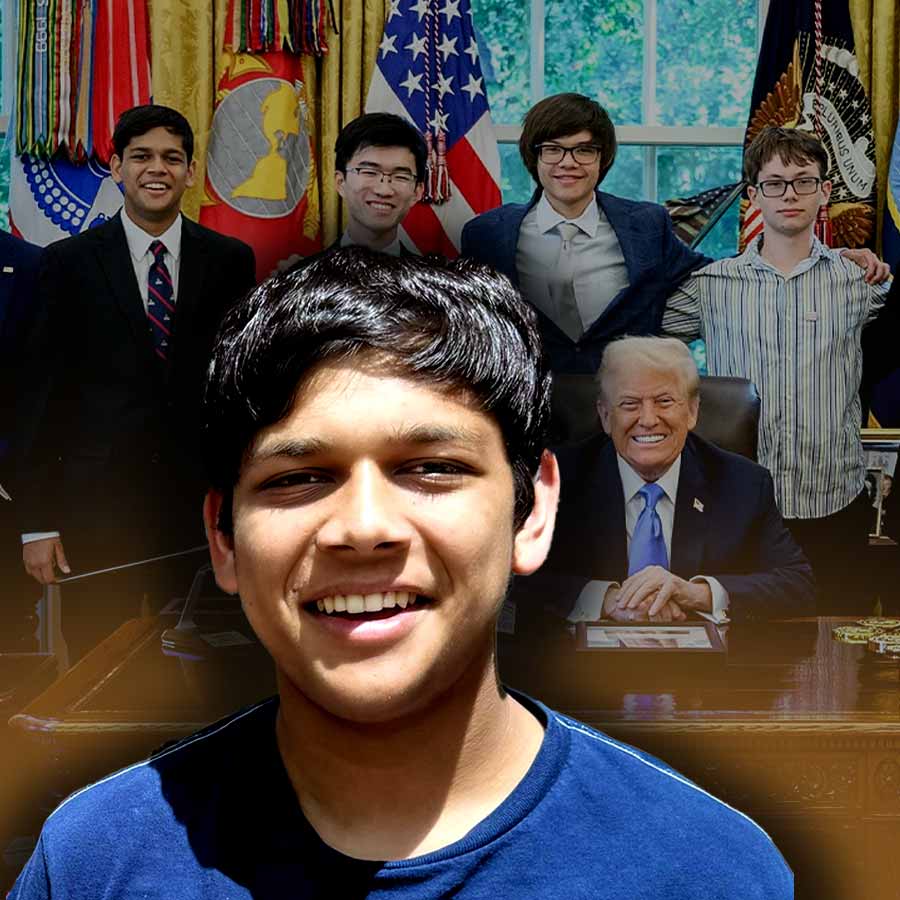 All need to know about Agastya Goel, Indian-Origin teen photographed with Donald Trump for his Olympiad win