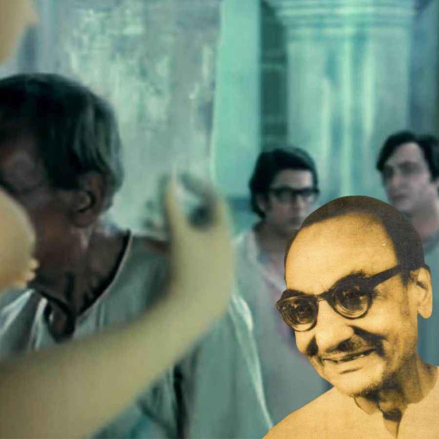 Feluda & Shashibabu Scene from Satyajit Rays Joy Baba Felunath Brings Shashthi Nostalgia dgtl