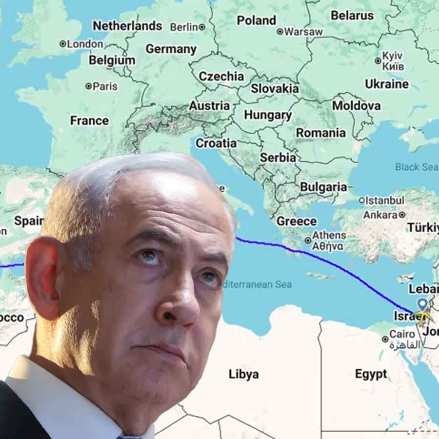 Israel PM Benjamin Netanyahu takes unusual flight route over Europe amid threat of war crimes arrest
