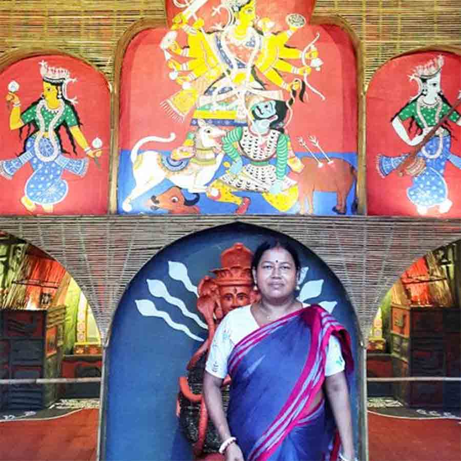 Kripamoy karmakar Patachitra