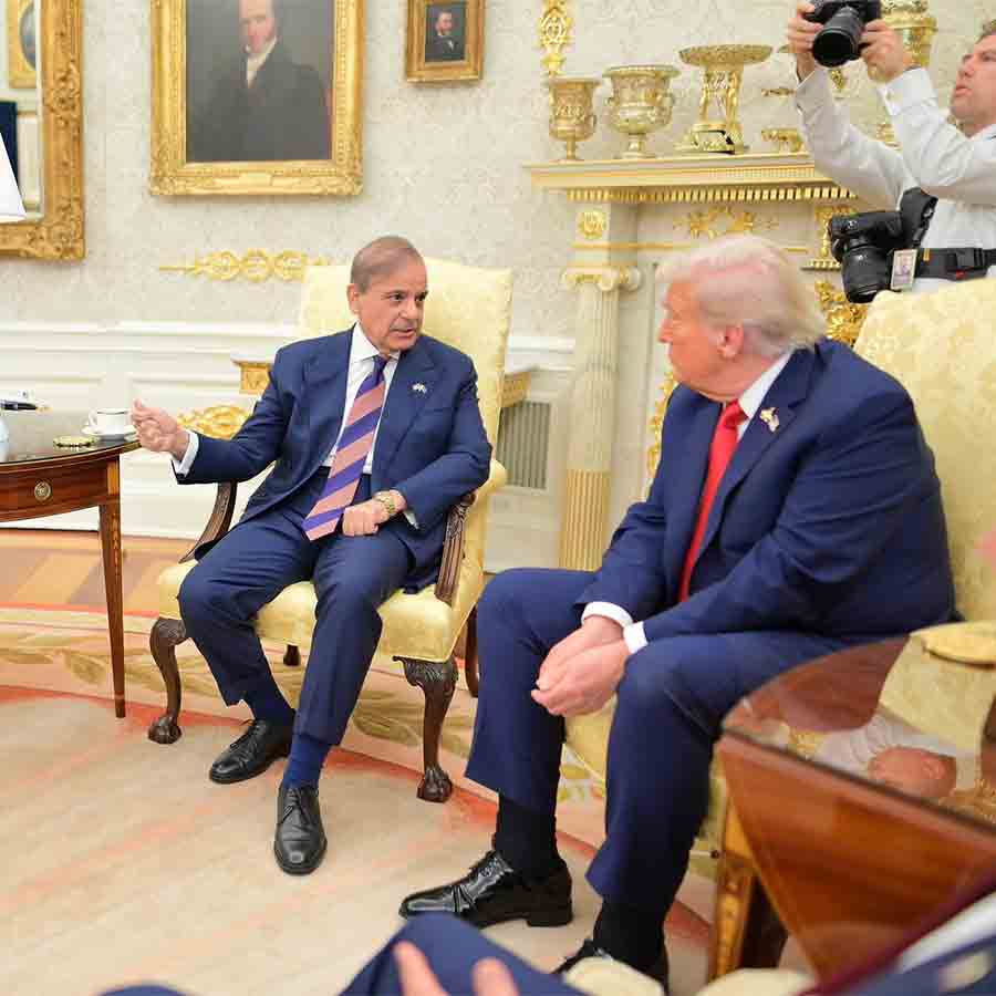 Pakistan PM Sharif, Army chief Munir hold closed-door talks with Donald Trump