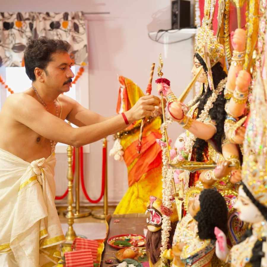 Preparations for Durga Puja are underway in Stockholm