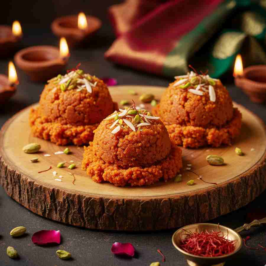 রাঙাআলুর হালুয়া।