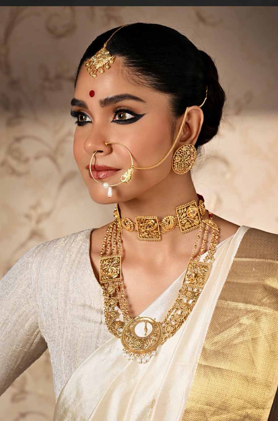 Classic and trendy designs for durga puja jewellery collection