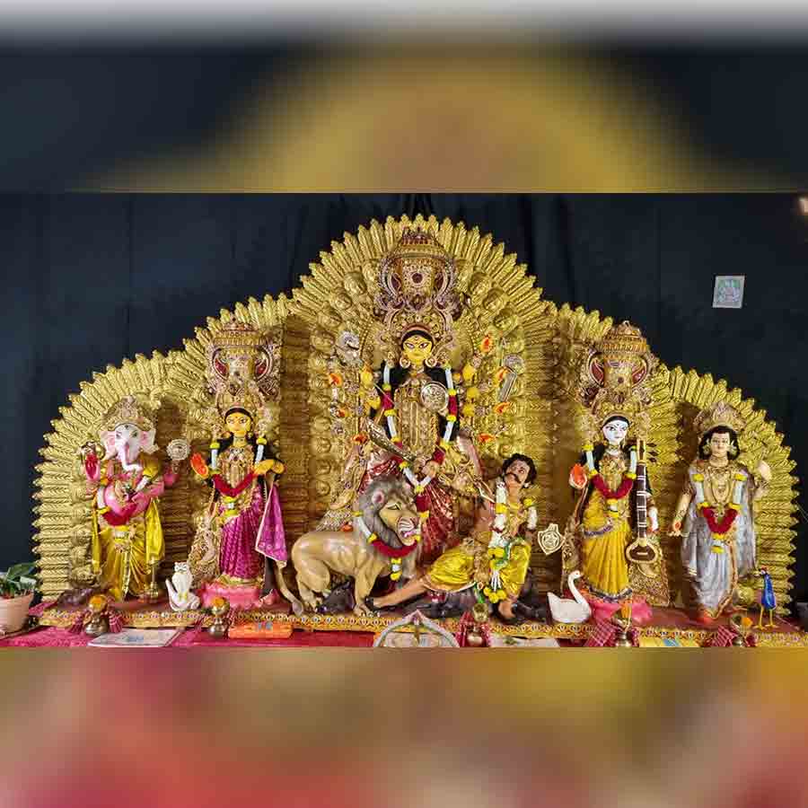 গথেনবার্গের দুর্গা পুজো।