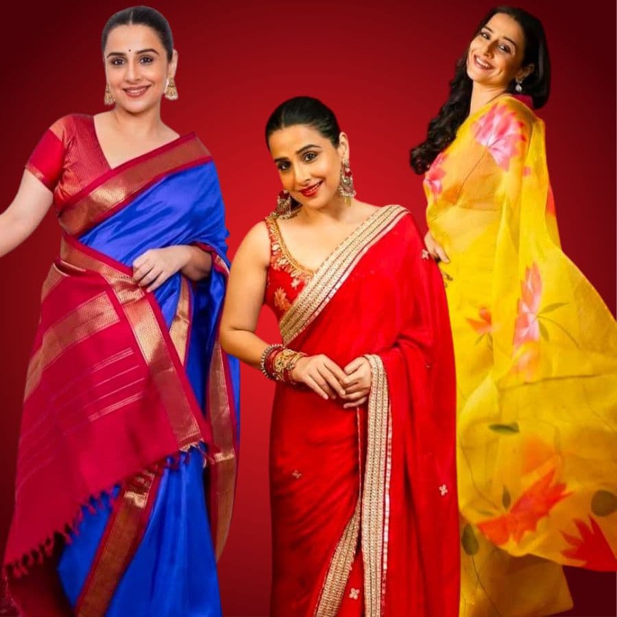 Deck up for Durga puja like Vidya Balans Navratri look dgtl