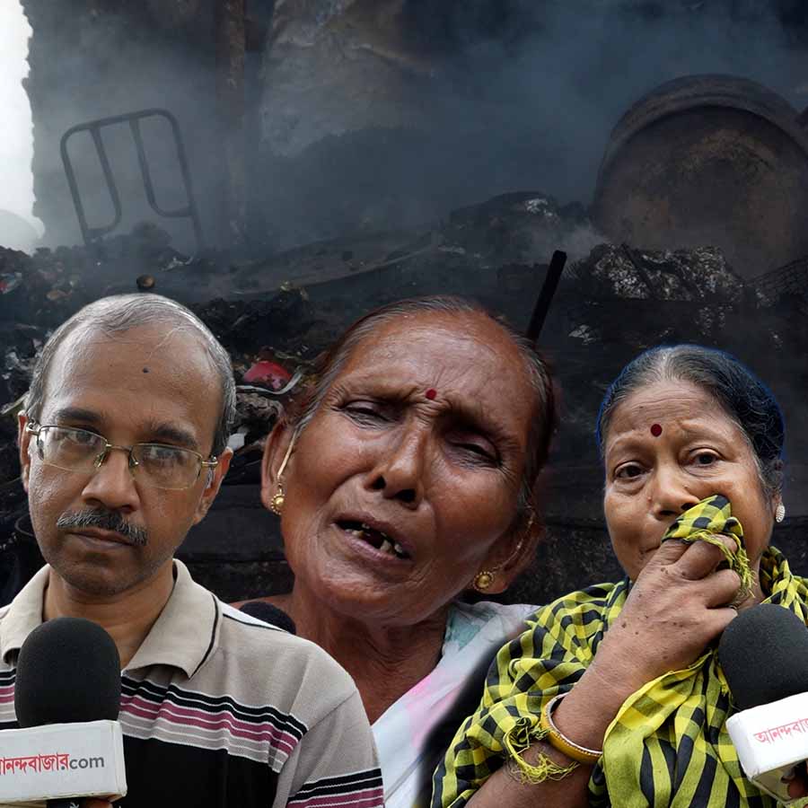 Khidirpur Traders Struggle to Celebrate Puja Three Months After Market Fire dgtl