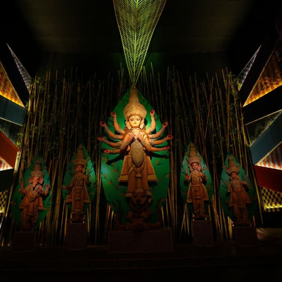 Durga Puja 2025 Pandal theme of Taltala Sarbojonin dgtl