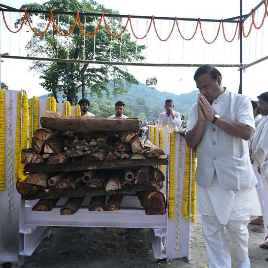 Zubeen Garg and Himant Biswa Sarma