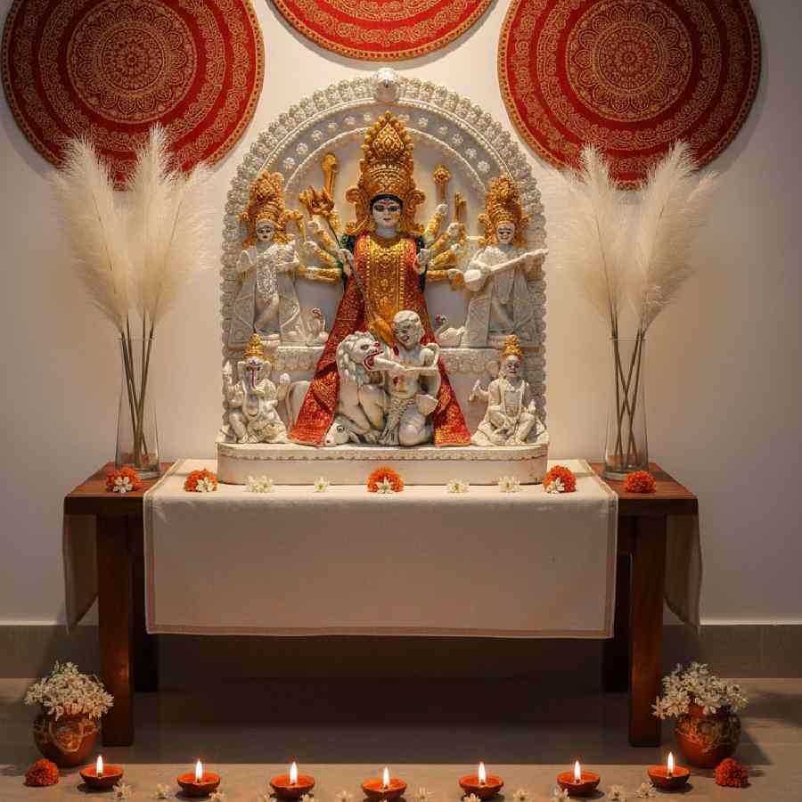 How to decorate your home in Durga puja theme dgtl