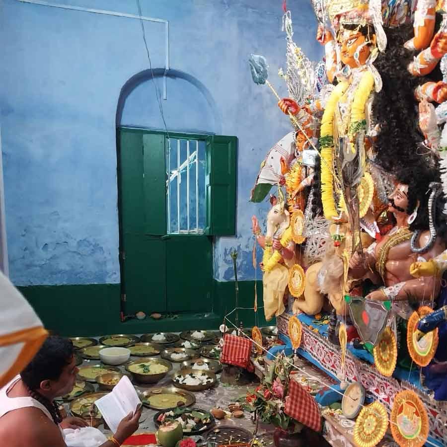 দেবী দুর্গার ভোগের বৈচিত্র অনেক।